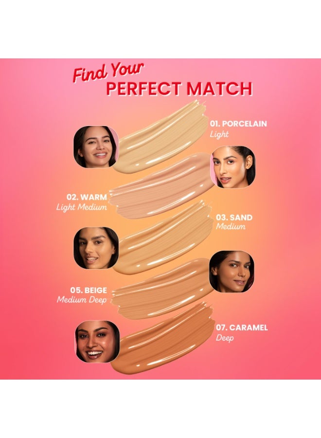 دوت آند كي واقي الشمس الملون بنكهة الفراولة من دوت آند كي، عامل حماية SPF 50+ PA++++ - درجة لون 07 كراميل، تم اختباره سريريًا | حماية من أشعة UVA وUVB | حماية واسعة النطاق، مقاوم للماء والعرق | مناسب لجميع أنواع البشرة | 50 مل - Image 4